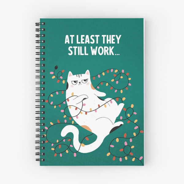 Item preview, Funny Christmas Card – At Least They Still Work - Christmas tree lights designed and sold by aquelathayna.