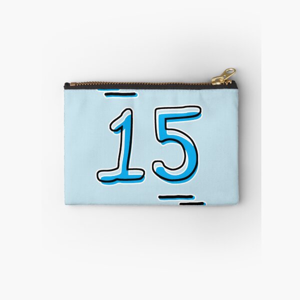 Item preview, Number 15 - Bold Blue Artistic Numeral Design designed and sold by Dyche Studio.