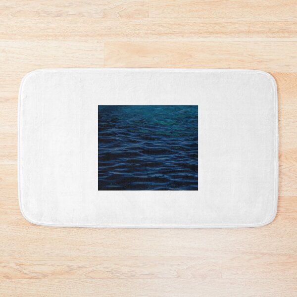 Item preview, Dark Blue Ocean Waves Abstract Art Design designed and sold by crusni.