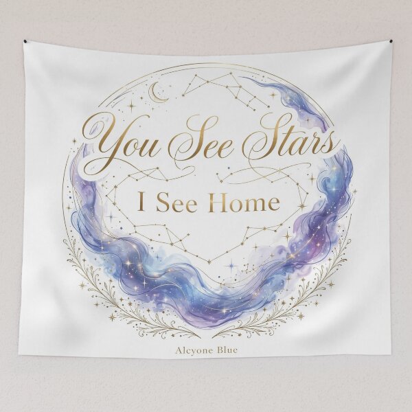 Item preview, You See Stars I See Home designed and sold by Alcyone-Blue.