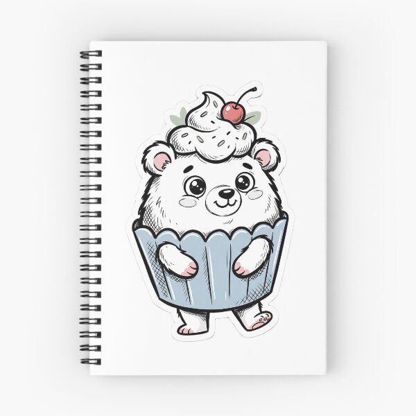 Item preview, Cute Bear in Cupcake Costume designed and sold by Jackal's Box of Chaos.