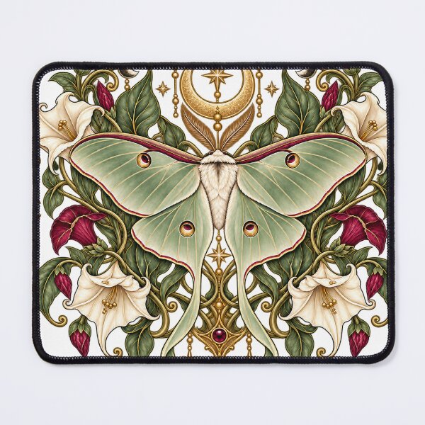 Item preview, Celestial Luna Moth Garden designed and sold by DukeNiko.