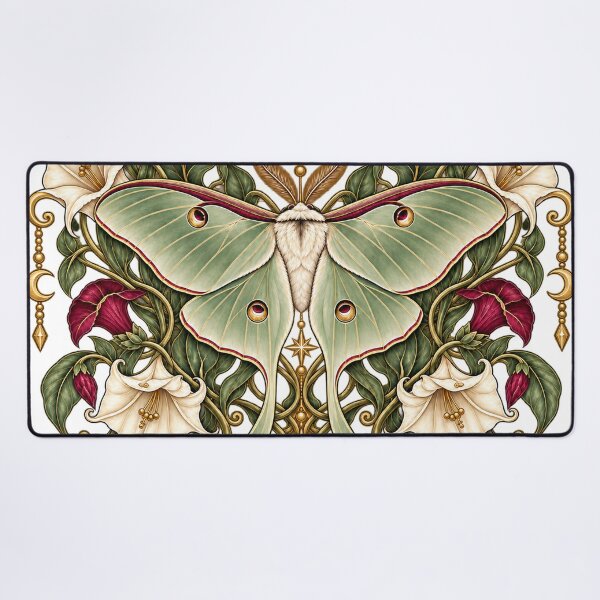 Item preview, Celestial Luna Moth Garden designed and sold by DukeNiko.