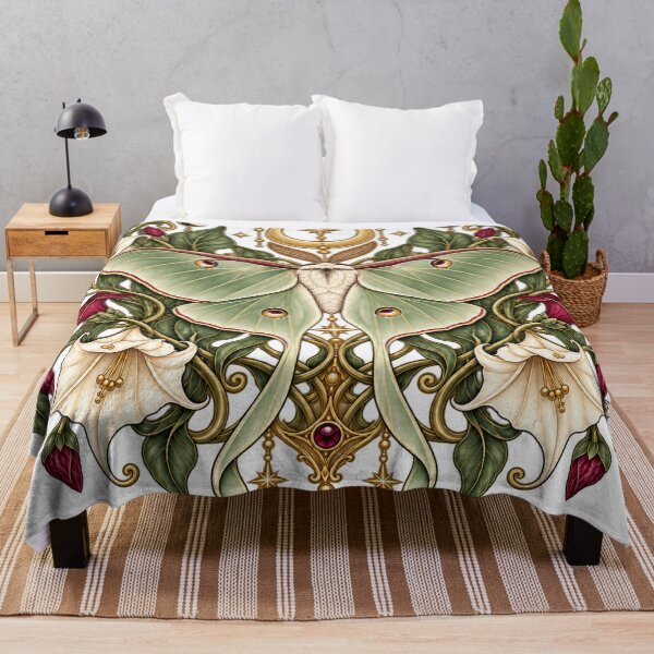 Item preview, Celestial Luna Moth Garden designed and sold by DukeNiko.