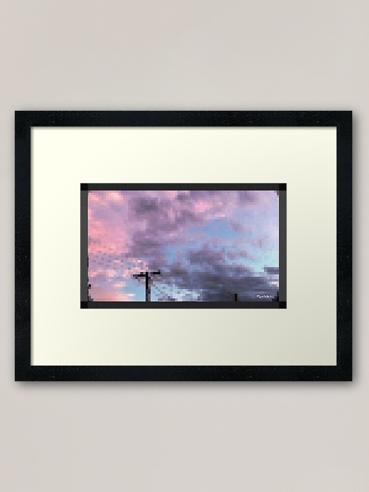 Alternate view of T^L^GRAF by RootCat Framed Art Print