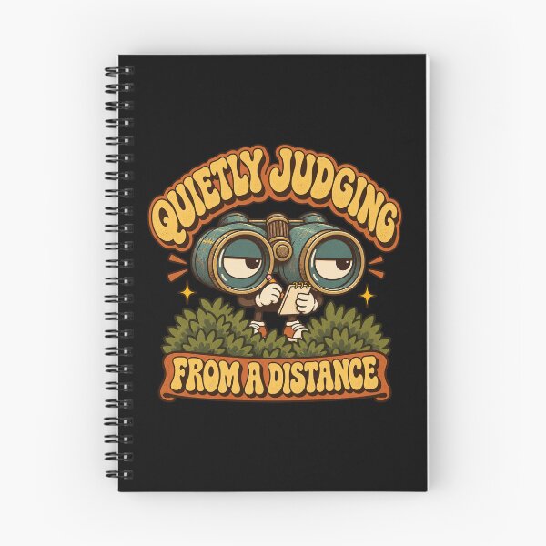 Item preview, Quietly Judging Binoculars designed and sold by Side Quest Co..