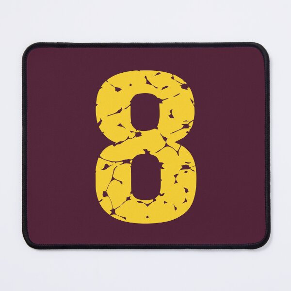 Item preview, Number 8, Yellow #8 designed and sold by Jeallan Designs.