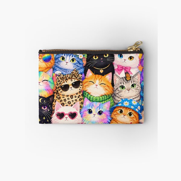 Item preview, Colorful Cat Collection – Cute Nordic, Retro, Pastel, Tropical & Rainbow Feline Pattern designed and sold by Aramdesing.