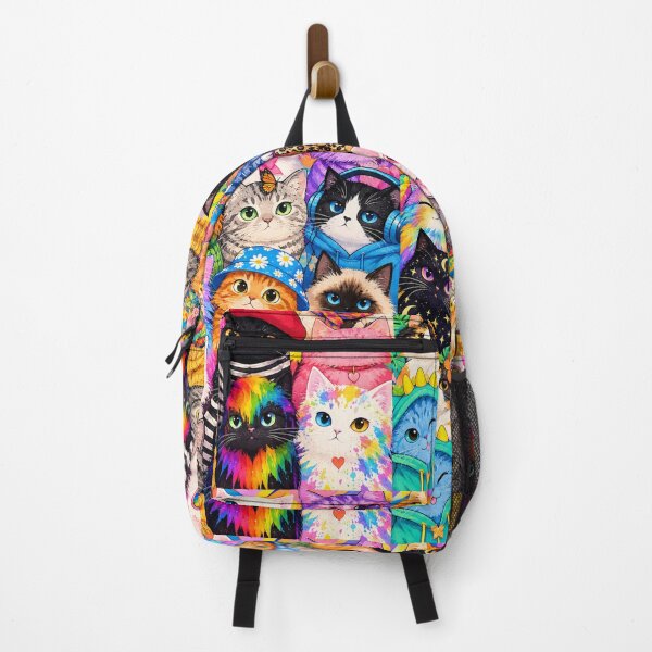 Item preview, Colorful Cat Collection – Cute Nordic, Retro, Pastel, Tropical & Rainbow Feline Pattern designed and sold by Aramdesing.