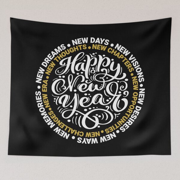 Item preview, Happy New Year Motivational designed and sold by YOYOCollection.
