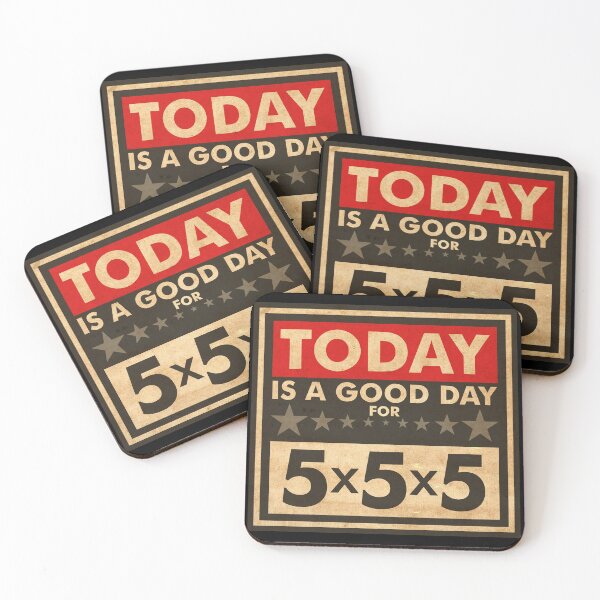 Item preview, Today Is A Good Day For 5x5x5 (Professor's Cube) designed and sold by helenacooper.
