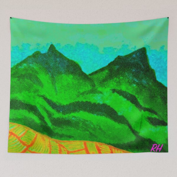 Item preview, A Mountain with Color ing.... designed and sold by Harold122Jade.