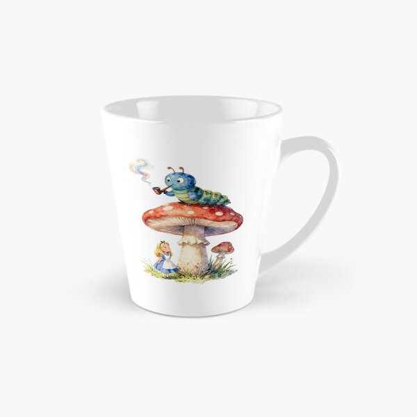 Item preview, Alice and the Caterpillar Watercolor Wonderland Art designed and sold by WildArtIT.