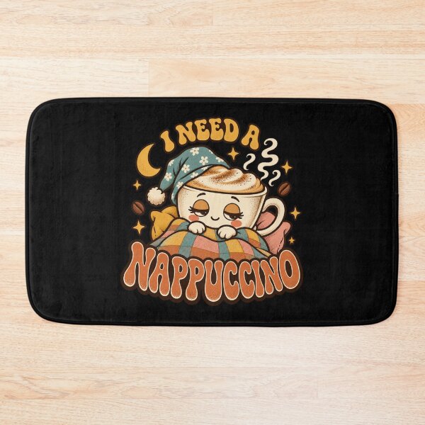 Item preview, Retro Sleepy Nappuccino Coffee designed and sold by Side Quest Co..