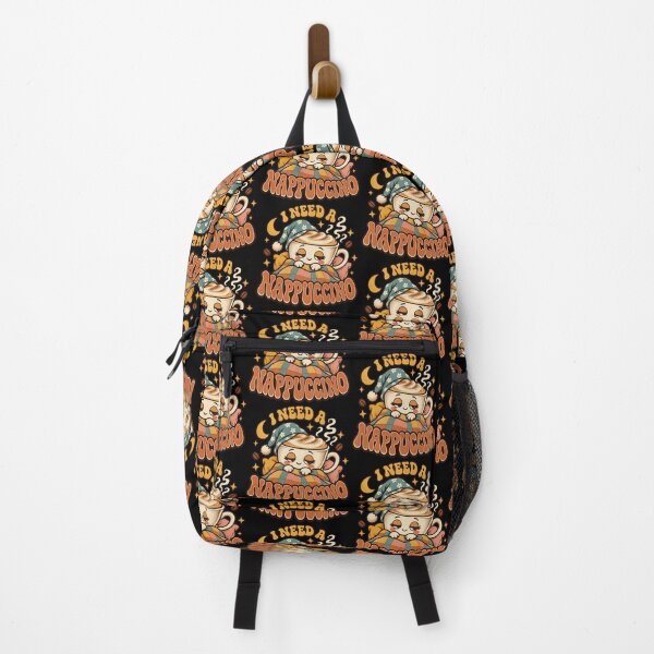 Item preview, Retro Sleepy Nappuccino Coffee designed and sold by Side Quest Co..
