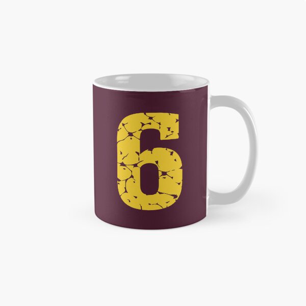 Item preview, Number 6, Yellow #6 designed and sold by Jeallan Designs.