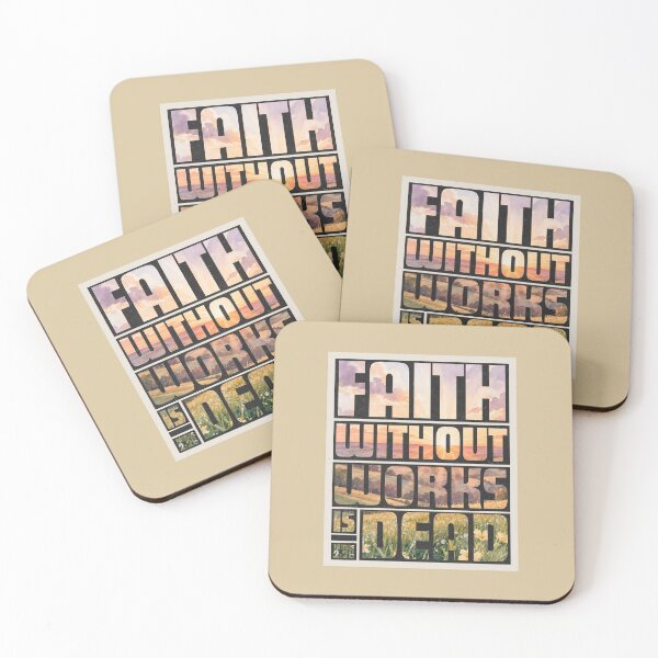 Item preview, FAITH WITHOUT WORKS IS DEAD designed and sold by joztees.