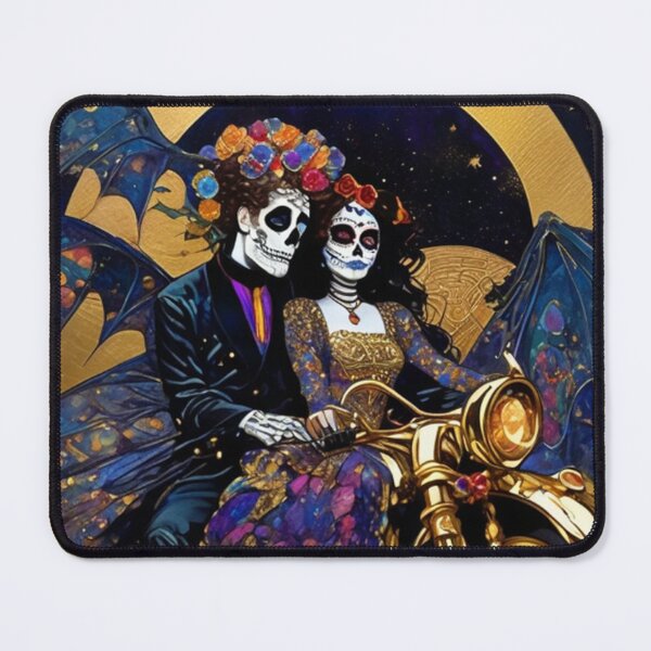 Item preview, Colorful Floral Sugar Skull Zombies designed and sold by TheDarkWardrobe.