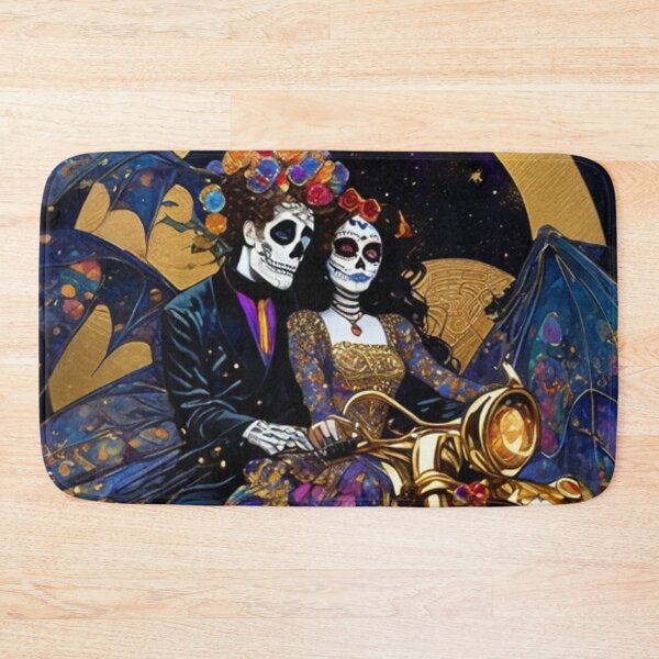 Item preview, Colorful Floral Sugar Skull Zombies designed and sold by TheDarkWardrobe.
