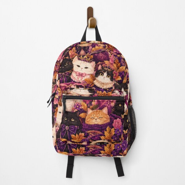 Item preview, Cute Cat Wonderland – Colorful Nordic Tropical & Rainbow Cat Pattern designed and sold by Aramdesing.