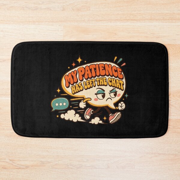 Item preview, Retro Speech Bubble Makes a Quick Exit designed and sold by Side Quest Co..