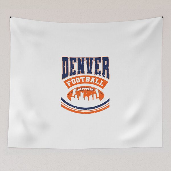 Item preview, Denver Football Vintage Skyline designed and sold by MASMUS27.