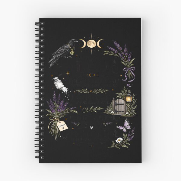 Item preview, Witchcraft Grimoire Witchy Aesthetic designed and sold by smiadraspi.