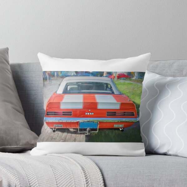 Item preview, Camaro RS 302 Convertible de 1969, color naranja y blanco. designed and sold by RichFrancoCars.