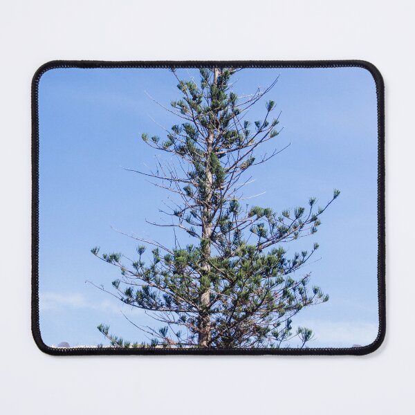 Item preview, Solitary Pine Tree Against Clear Blue Sky Over Rocky Mediterranean Hillside Landscape designed and sold by Nmallia.