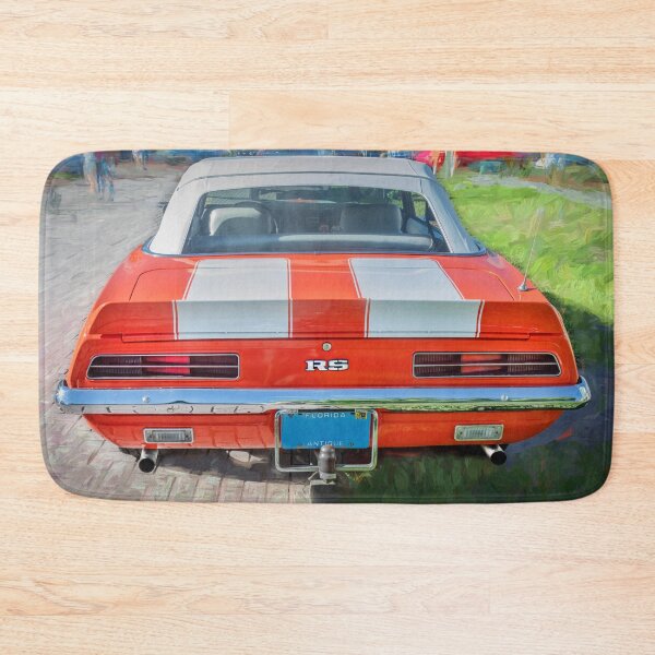 Item preview, 1969 Orange White Camaro RS 302 Convertible designed and sold by RichFrancoCars.