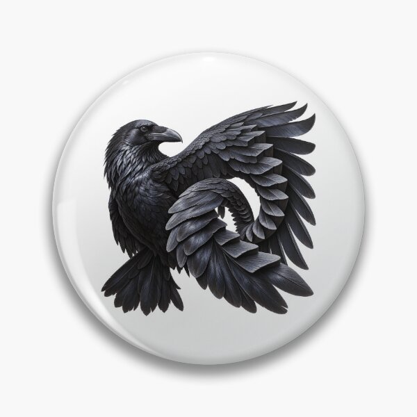 Item preview, Impossible Raven Wing Stairway Surreal Art designed and sold by GraffiCity.