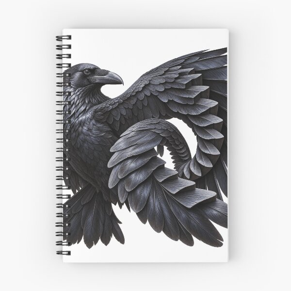 Item preview, Impossible Raven Wing Stairway Surreal Art designed and sold by ROVVI.