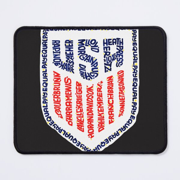 Item preview, US Women's Soccer Team Supporter Design designed and sold by issamen-najah.