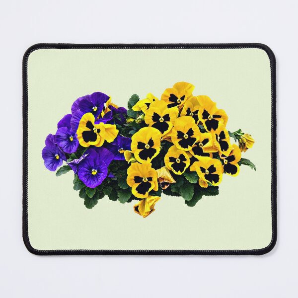 Item preview, Pansies Yellow and Purple designed and sold by Susan Savad.