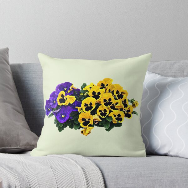 Item preview, Pansies Yellow and Purple designed and sold by Susan Savad.