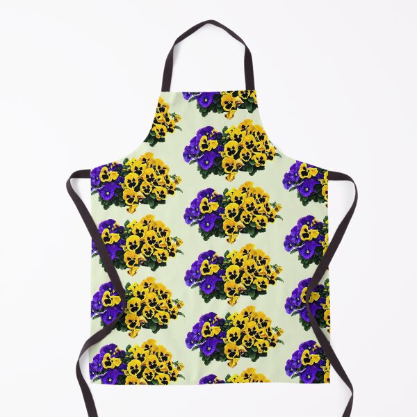 Item preview, Pansies Yellow and Purple designed and sold by Susan Savad.