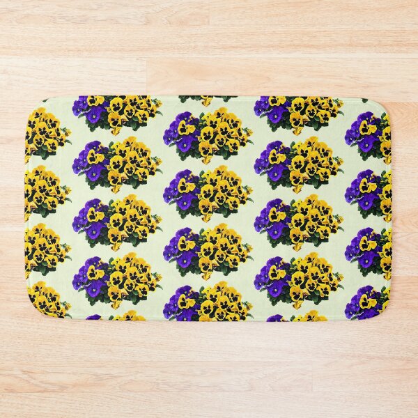 Item preview, Pansies Yellow and Purple designed and sold by Susan Savad.