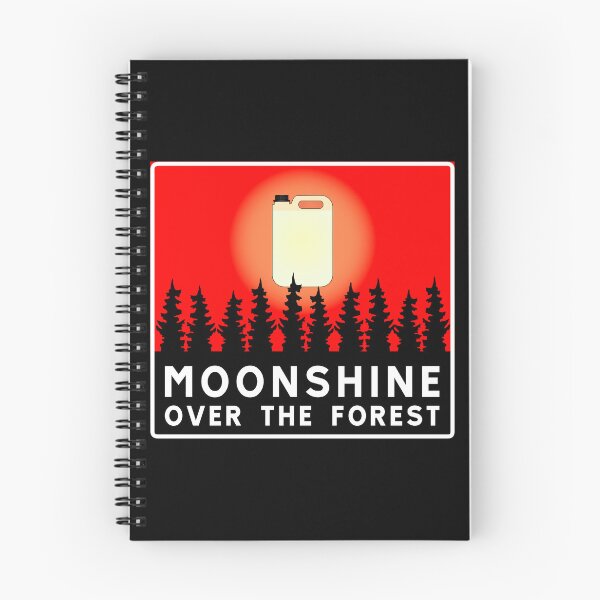 Item preview, Moonshine over the forest designed and sold by ALF2023.