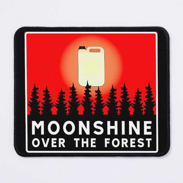 Item preview, Moonshine over the forest designed and sold by ALF2023.