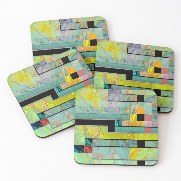 Item preview, Abstract Geometric Painting designed and sold by ViaARTfactory.