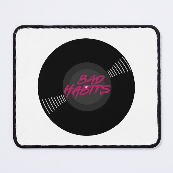 Item preview, Vinyl Record Design Inspired by Ed Sheeran's Bad Habits Song designed and sold by Papiss.