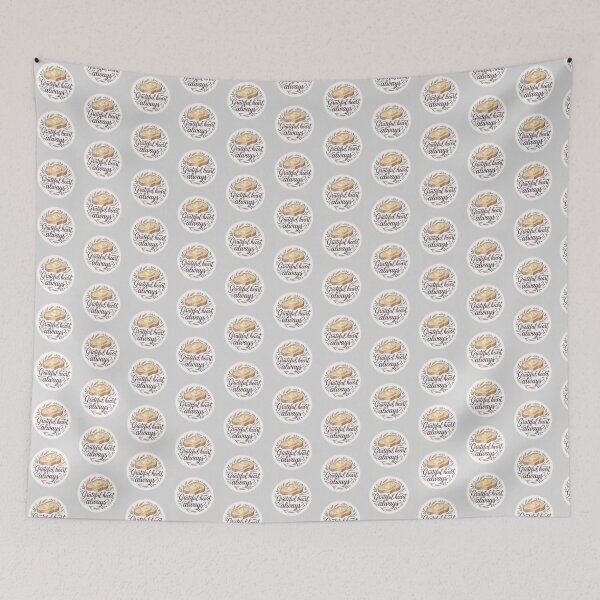 Item preview, Grateful Heart Always Bread Badge Design designed and sold by hattie's.