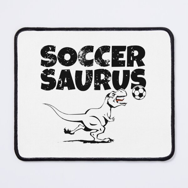 Item preview, Soccer Dinosaur Cartoon Playing Football Fun Sports Design designed and sold by issamen-najah.
