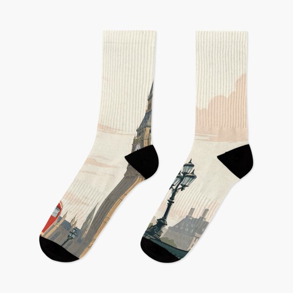 Item preview, London England Minimalist Travel Poster Big Ben designed and sold by JIGUWORLD.