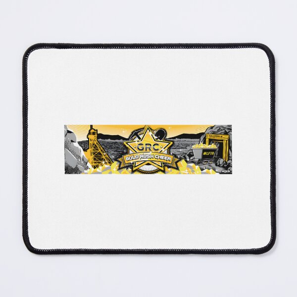 Item preview, GRC Allstar Gold Mining Cheer Gym Graphic Design for Sports Enthusiasts designed and sold by madd4578.