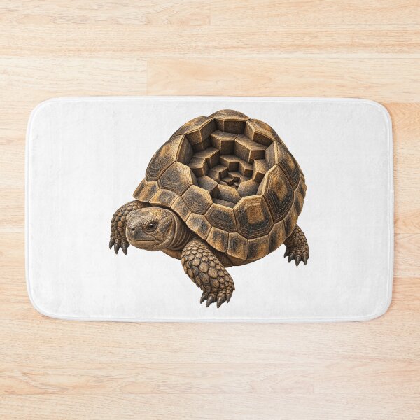 Item preview, Impossible Turtle Shell Surreal Art designed and sold by ROVVI.