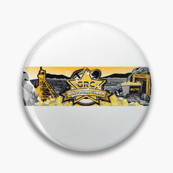 Item preview, GRC Allstar Gold Mining Cheer Gym Graphic Design for Sports Enthusiasts designed and sold by madd4578.
