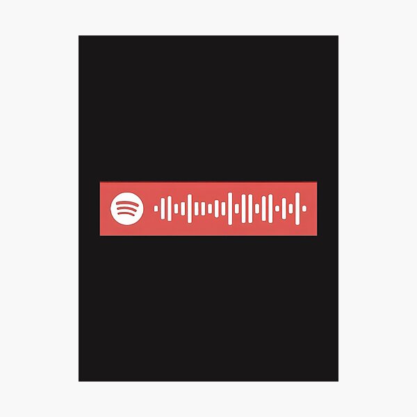 Item preview, Ed Sheeran Bad Habits Spotify Code Music Design for Fans designed and sold by Papiss.