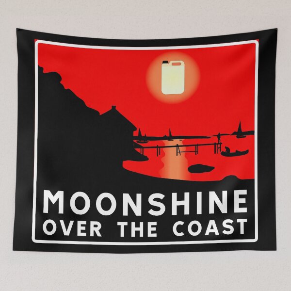 Item preview, Moonshine over the coast  designed and sold by ALF2023.
