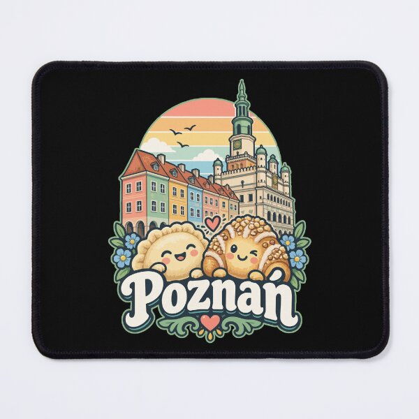 Item preview, Poznan City Poland Cute Retro Travel designed and sold by TomFrontierArt.